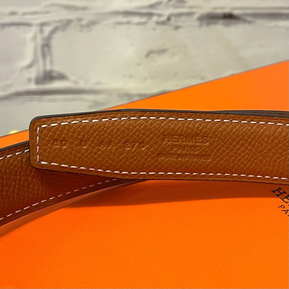 Hermes Mini Constance Martelee Belt Buckle & Strap 24mm - Picture 3 of 5